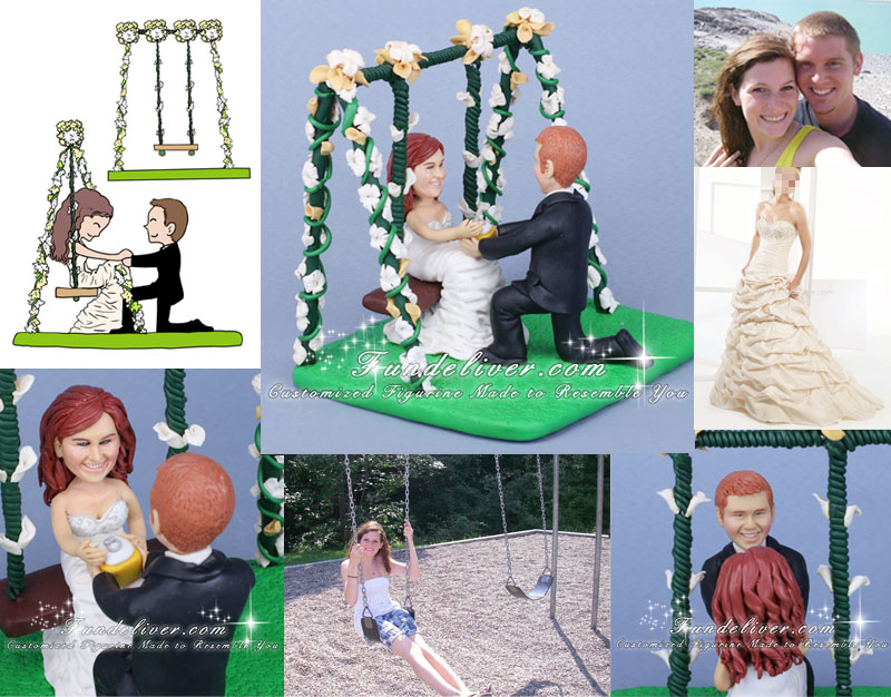 Swing Cake Toppers